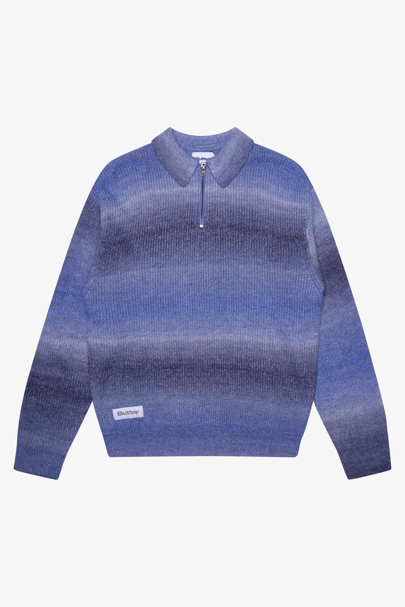 Beams 1/4 Zip Knit Polo- Selectshop FRAME