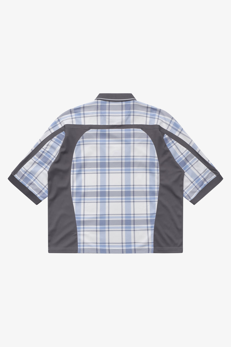 Paneled 3/4 Sleeve Polo- Selectshop FRAME