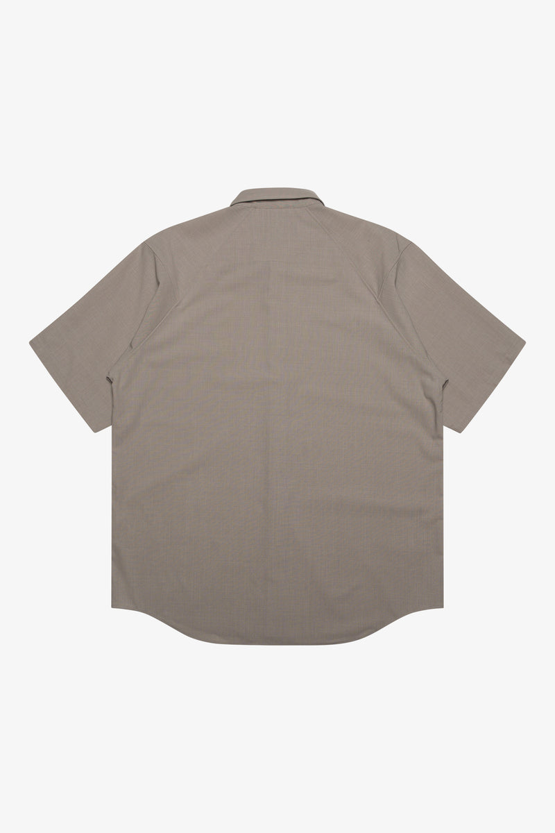High Twisted Wool Relax S/S Shirt- Selectshop FRAME